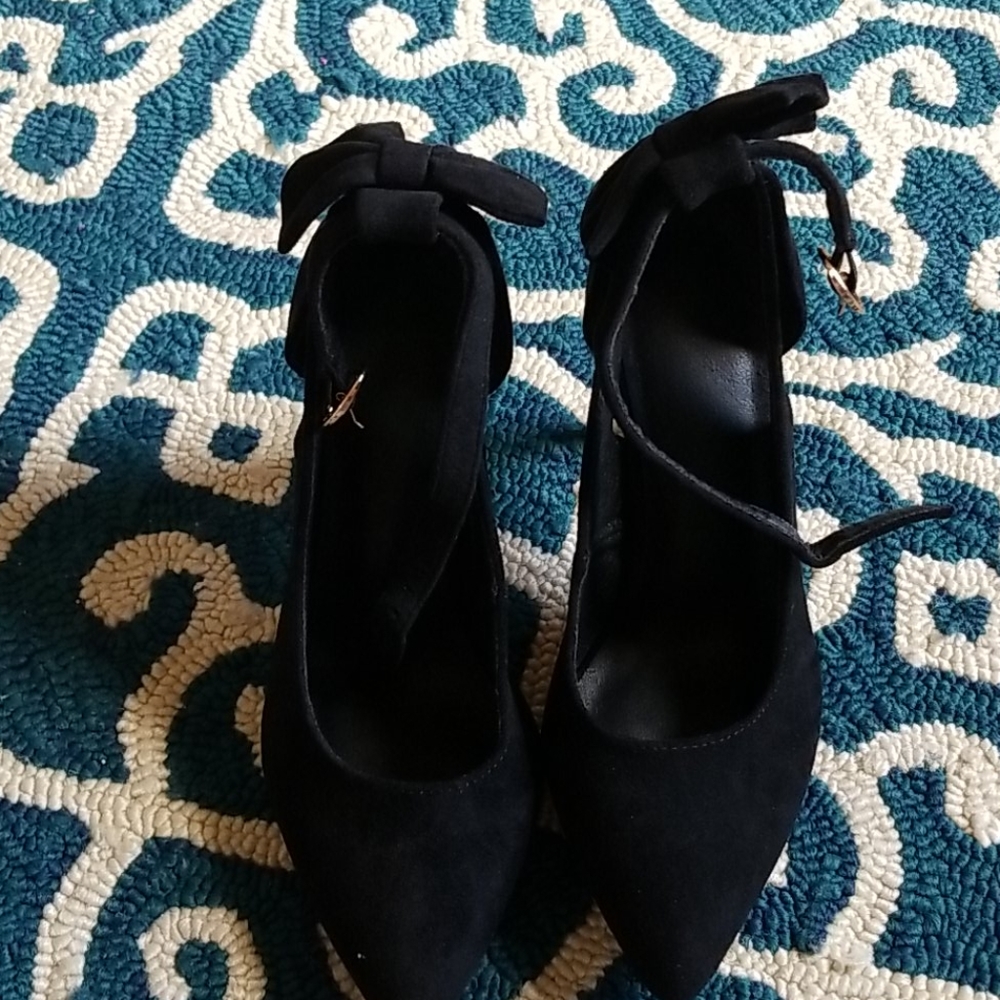 Swede high heels